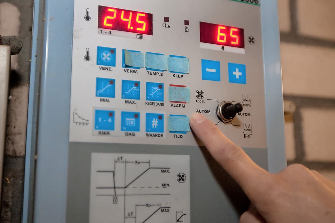 Data uit de klimaatcomputer is inzetbaar bij vroege detectie en voorspelling van ziektes. - Foto: Ronald Hissink