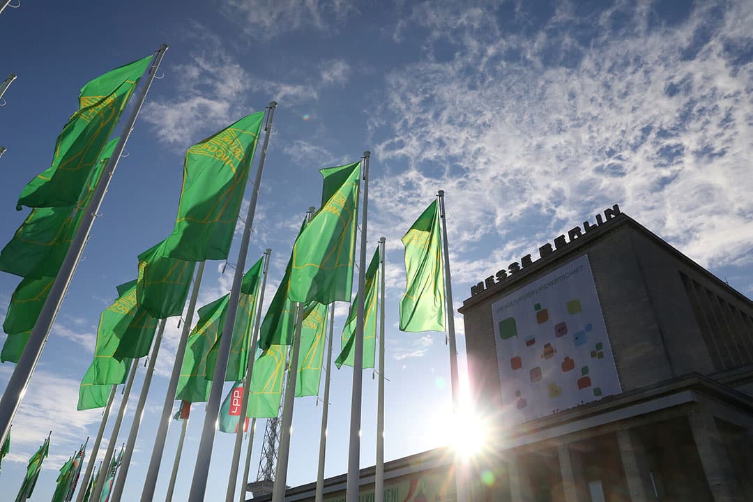 De Internationale Grüne Woche vindt plaats in de Messe Berlin. - Foto: Grüne Woche