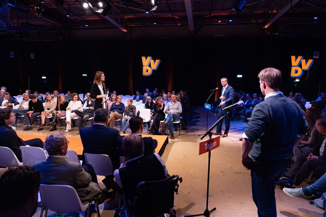 De VVD hield afgelopen weekend het partijcongres in Rotterdam. - Foto: ANP