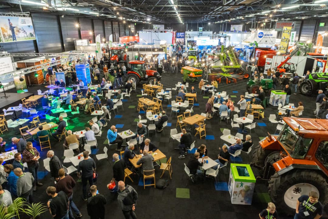 Ruim 21.000 bezoekers zagen wat meer dan 300 exposanten te bieden hadden op het driedaagse vakevent voor de agrarische sector. - Foto: EasyFairs