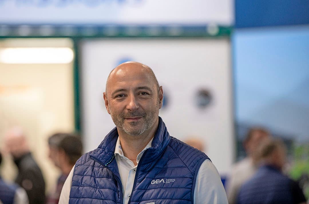 CEO Peter Lauwers van GEA Farm Technologies: “We gaan voor de eerste jaren uit van honderd verkochte installaties per jaar. Vanaf 2030 zullen dat er duizend per jaar zijn.” - Foto: Mark Pasveer