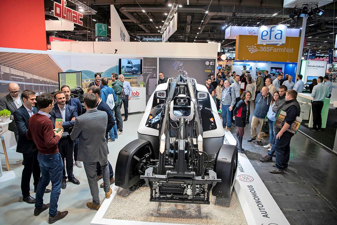 Mechanisatiebeurs Sima opende deze week de deuren in Parijs. Met toekomstmuziek, kleine vernieuwingsstappen, maar vooral veel van hetzelfde. -Foto: Mark Pasveer
