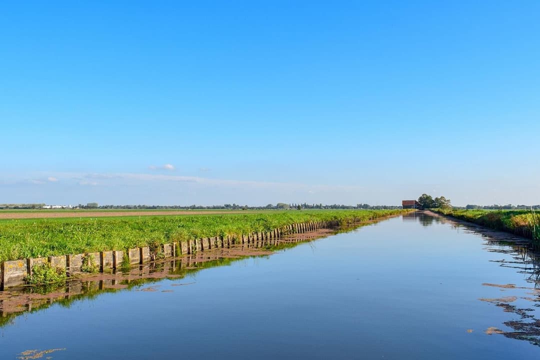 Landschap in provincie Utrecht. Er is veel vraag naar grond, het aanbod is gering. - Foto: Canva/Getty Images