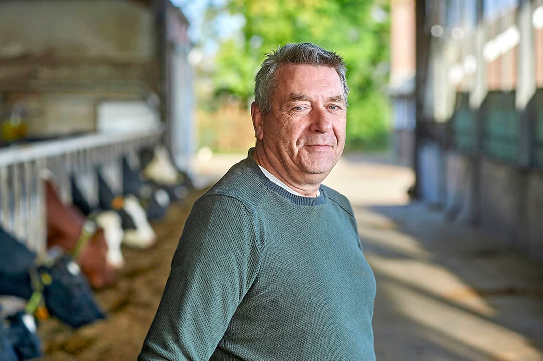 Eko Holland-voorzitter Cruijsen over het stikstofprobleem: "Niet alleen biologische bedrijven, maar alle bedrijven die zelf 50% van hun ammoniakuitstoot weten te reduceren zouden wat mij betreft in aanmerking moeten komen voor een uitzonderingspositie." Foto: Van Assendelft Fotografie