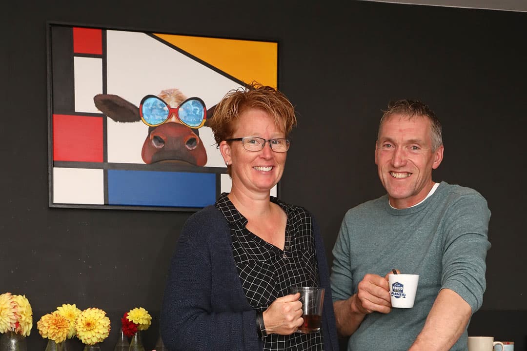 Hans Nusselder (55) en Minka Greven (53) wonen in Doetinchem (Gld.) - Foto's: Henk Riswick