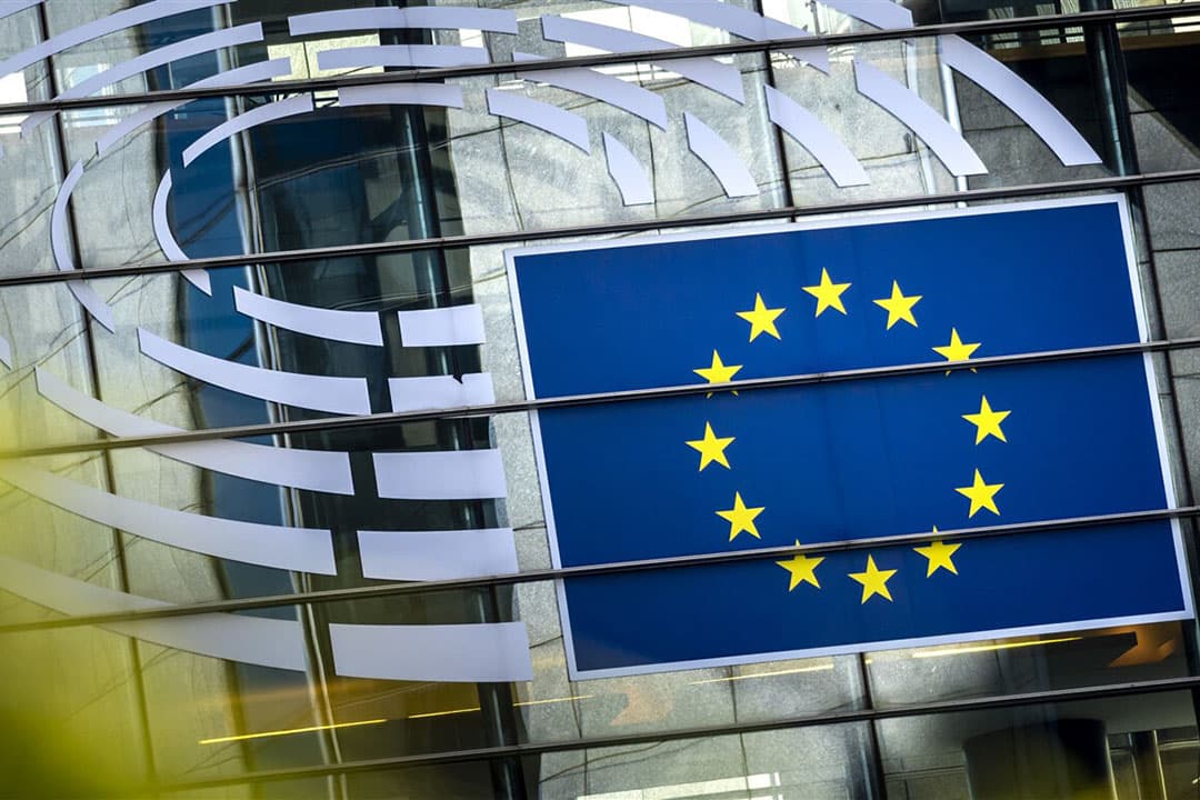 Het Paul-Henri Spaak-gebouw waar het Europese Parlement in is gehuisvest in Brussel. - Foto: ANP