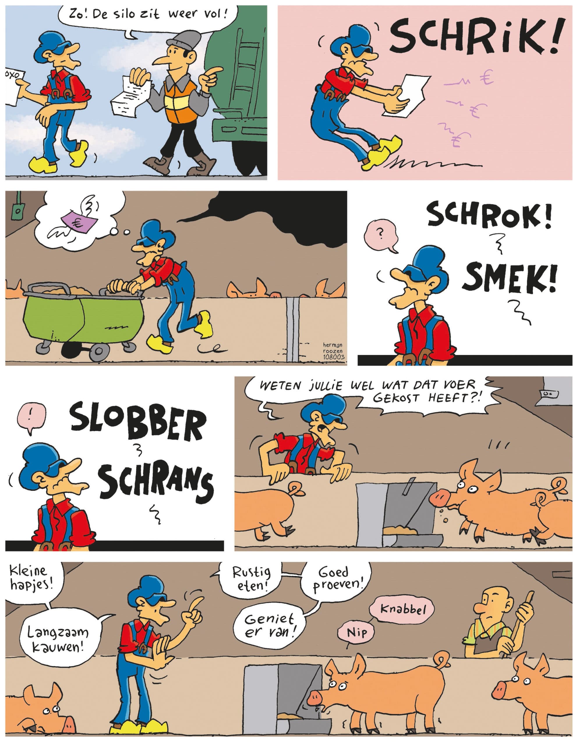 Duur veevoer strip Opa