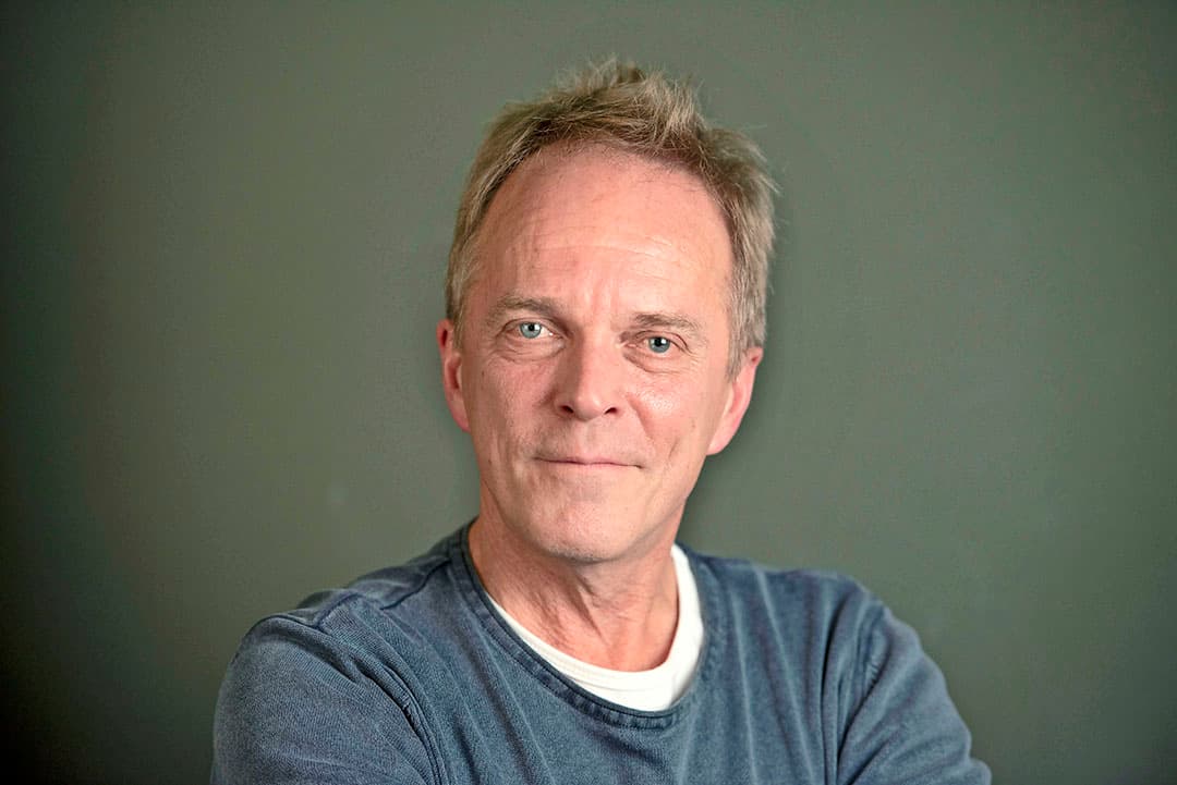 Theatermaker Peter Dictus: "Wij willen met dit stuk de polarisatie uit het debat halen, zoveel mogelijk kanten laten zien van het landbouwvraagstuk." Foto: Rob ten Broek