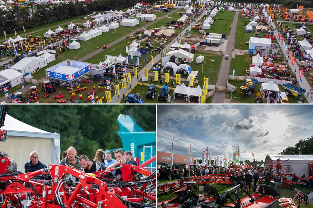 Langs in totaal 4 kilometer gangpad zagen de ruim 55.000 bezoekers van de vakbeurzen ATH en GTH meer dan 5.000 trekkers, machines en gereedschappen van meer dan 500 merken. - Foto's: Mark Pasveer