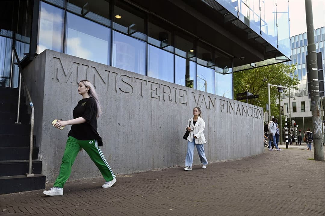 Gebouw van het ministerie van Financiën in Den Haag. - Foto: ANP