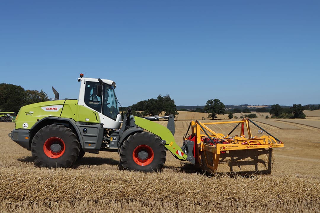 Machinefabrikant Claas levert naar eigen zeggen meer power en hefvermogen in de compactserie Torion-wielladers 1611, 1611 P en 1285. - Foto: Annelies Bakker