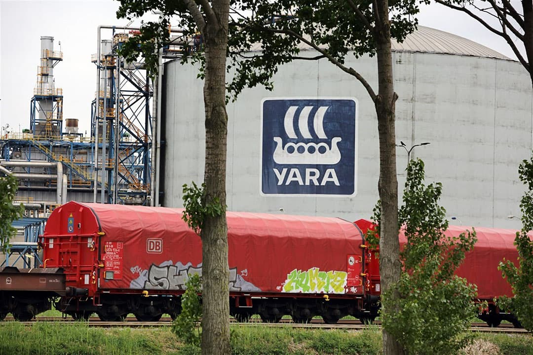Kunstmestfabriek Yara in Sluiskil (Z.). - Foto: ANP