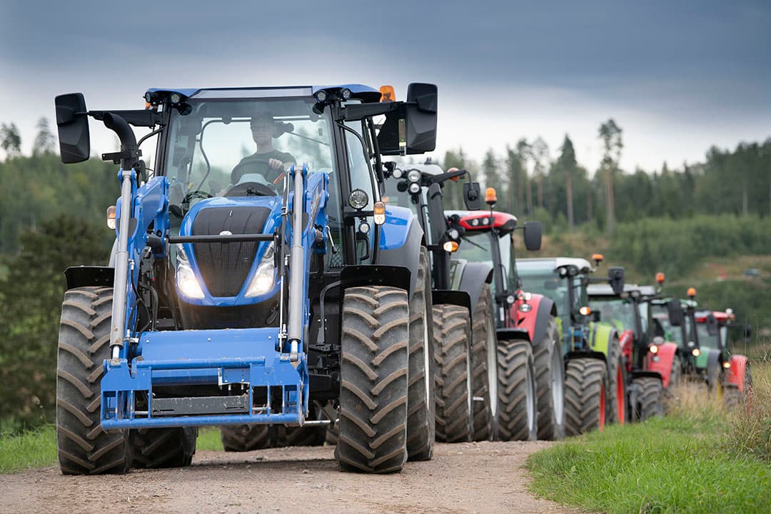 CNH Industrial nam in 2021 de koppositie in de Europese trekkerverkoopcijfers weer over van het Agco-concern. - Foto: Mark Pasveer.