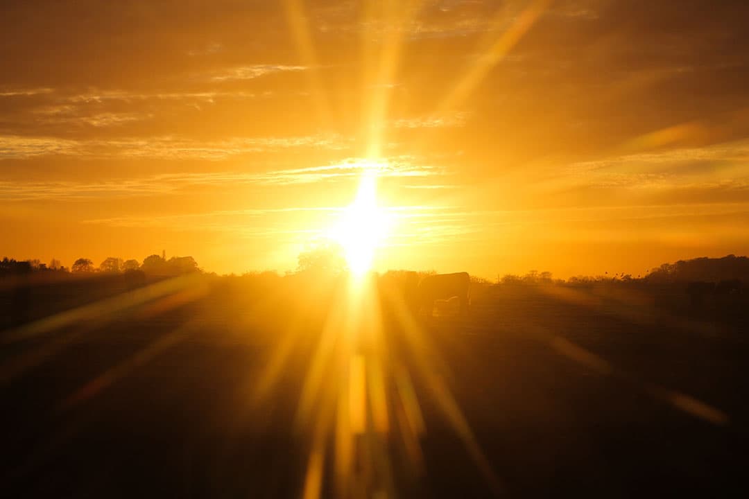 Dinsdag stijgen de temperaturen nog verder. Rond het middaguur kan het op veel plaatsen al tropisch zijn. - Foto: Canva/Getty Images