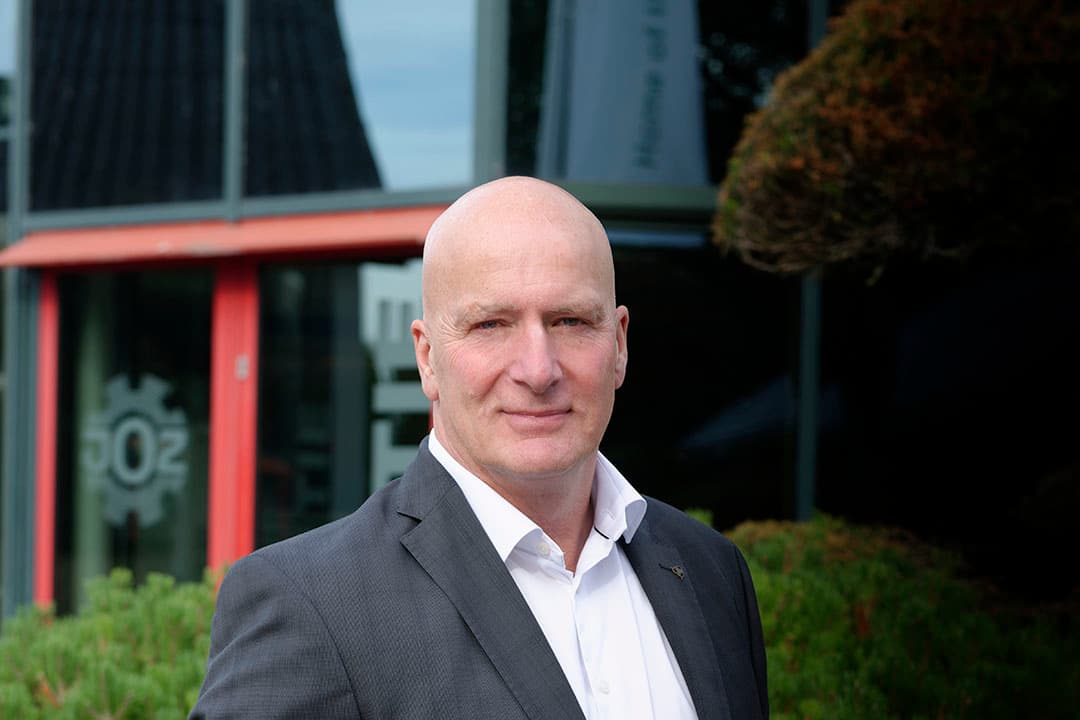 Arend Kuperus (60) is sinds 2019 CEO van JOZ. Daarvoor werkte hij als manager op een melkveebedrijf in Egypte en was hij onder meer actief bij DeLaval en Boumatic .- Foto: Lex Salverda