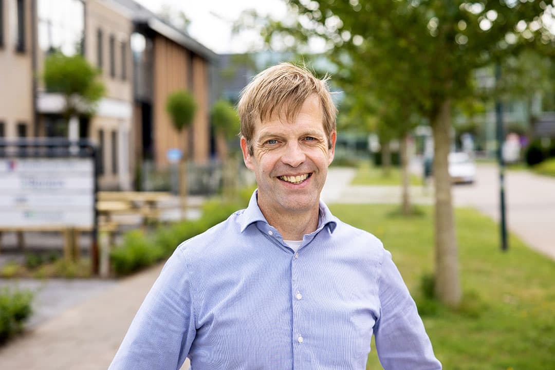 Edo Dijkman: “De ecologische voetafdruk van de landbouw wordt kleiner. Op bijna alle fronten is sprake van vooruitgang.” Foto: Herbert Wiggerman