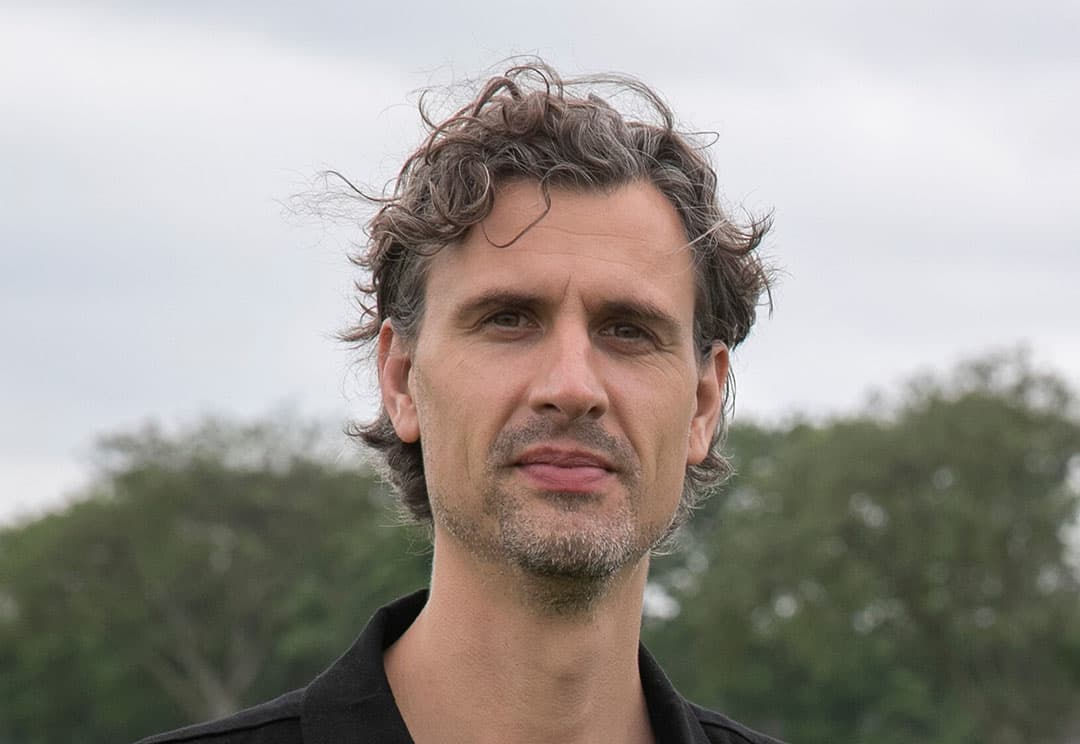 Jasper Tiemens: “De film is een eerbetoon aan de generatie boeren die de landbouw na de Tweede Wereldoorlog hebben opgebouwd.” Foto: Hans Banus