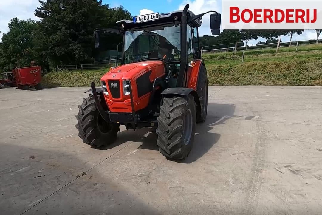 Boerderij heeft samen met het Duitse vakblad TopAgrar de Same Dorado 80 Natural getest. - Foto: Topagrar