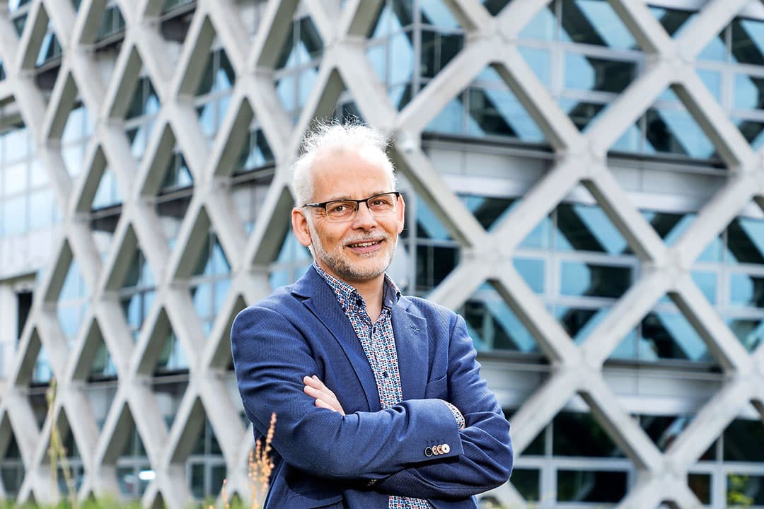 Robert Hoste, econoom varkensproductie van Wageningen Economic Research. Foto: Herbert Wiggerman
