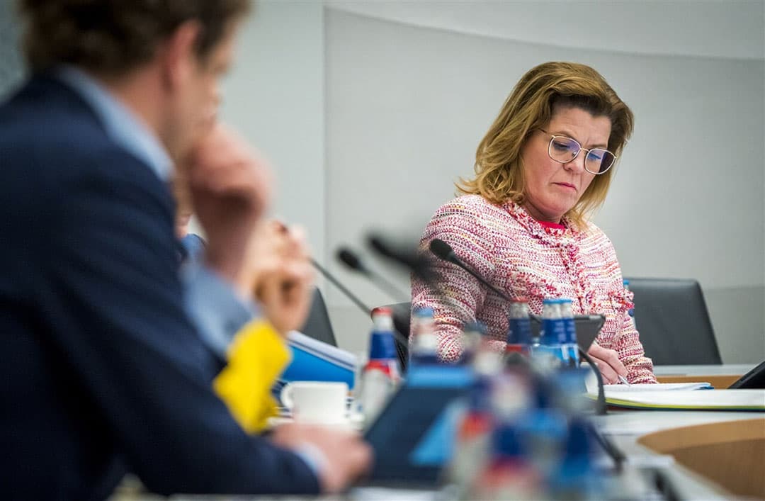Christianne van der Wal, minister voor Natuur en Stikstof, tijdens een commissiedebat. - Foto: ANP