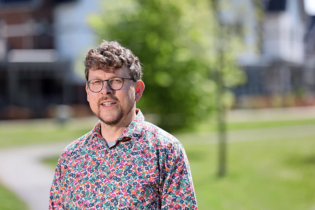 Rogier van der Wal, lector Ethiek en Landbouw aan de Aeres Hogeschool in Dronten. Foto: Dennis Wisse