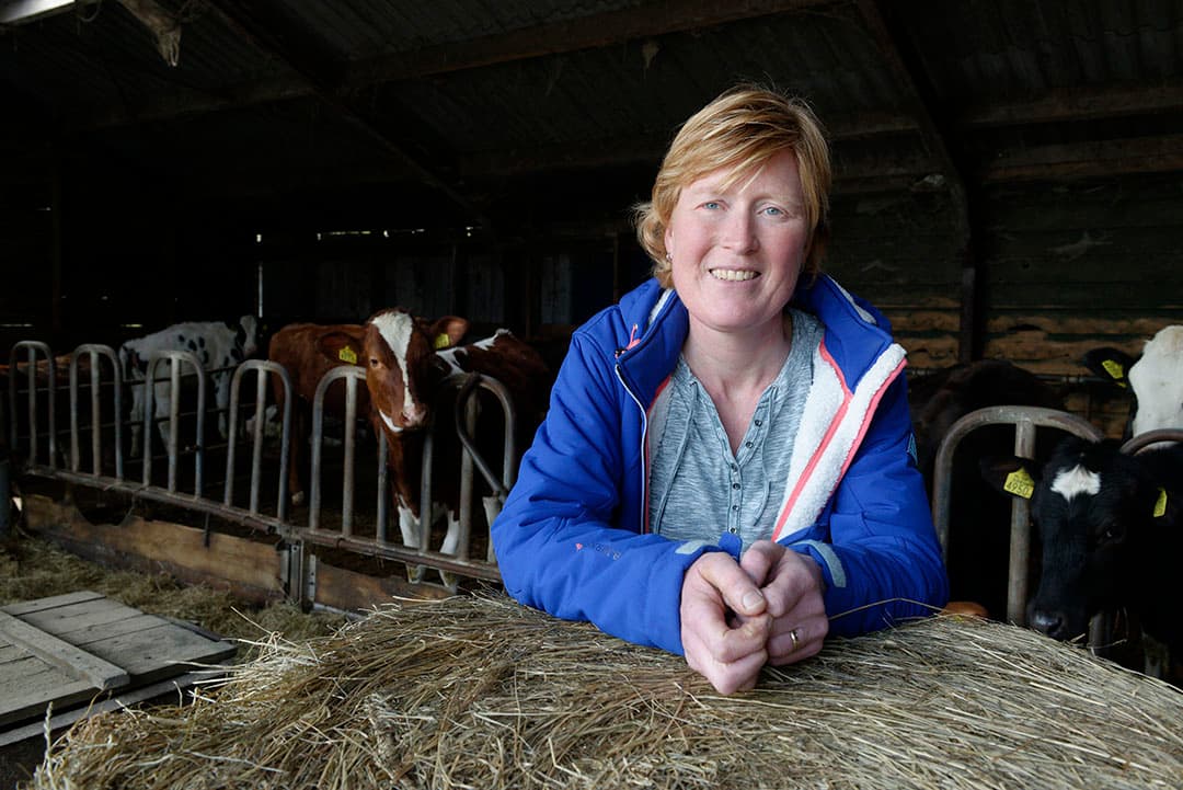 Sandra Oudshoorn (47) is getrouwd met Clemens (52). Ze wonen met hun twee zonen (18, 16 ) en een dochter (14) in Westbeemster (NH). - Foto's: Lex Salverda