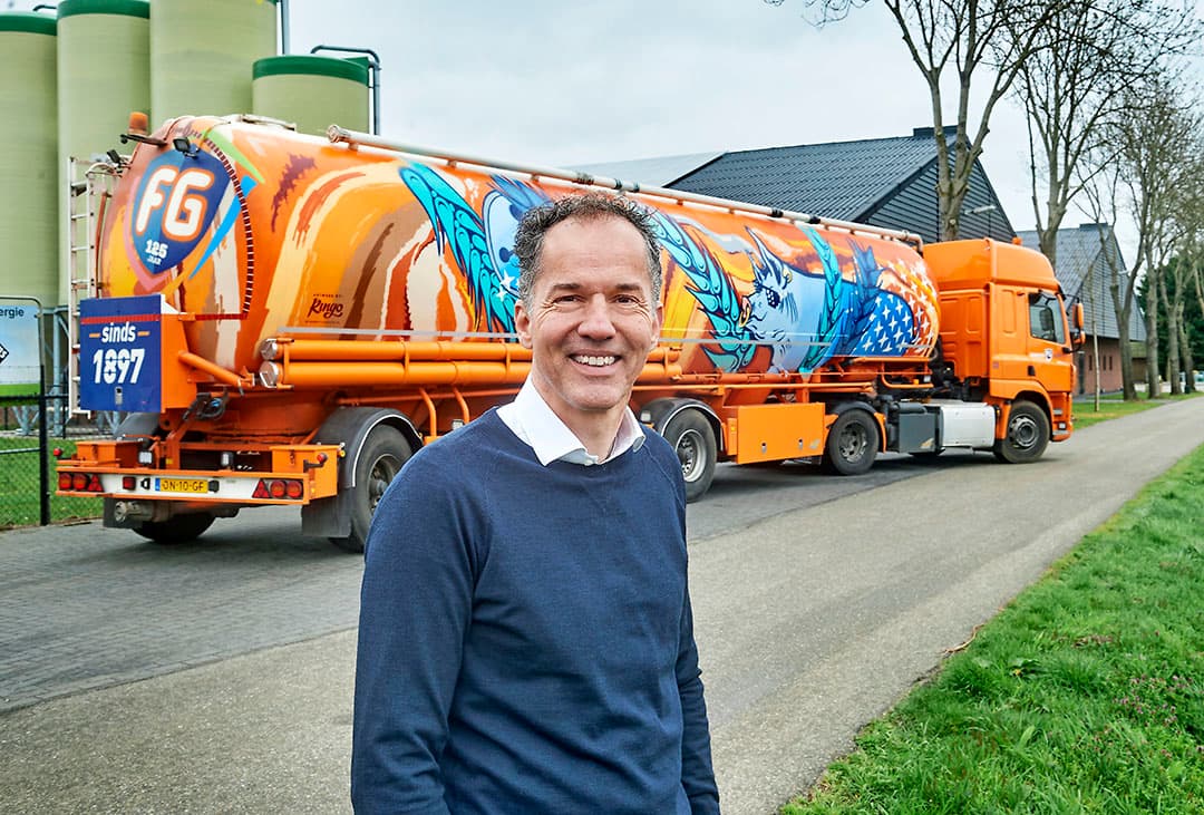 Huub Fransen: “Veehouders kunnen de stikstof- en klimaatproblemen met techniek oplossen.” - Foto: Van Assendelft Fotografie