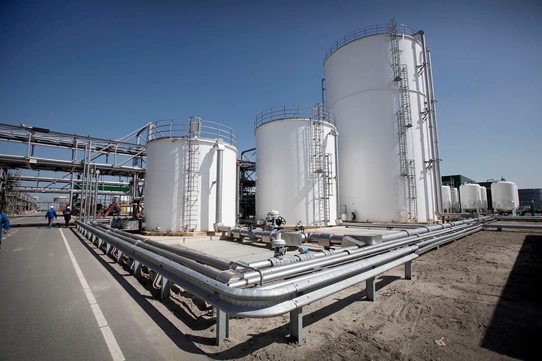 Productie van bio-ethanol. - Foto: Roel Dijkstra