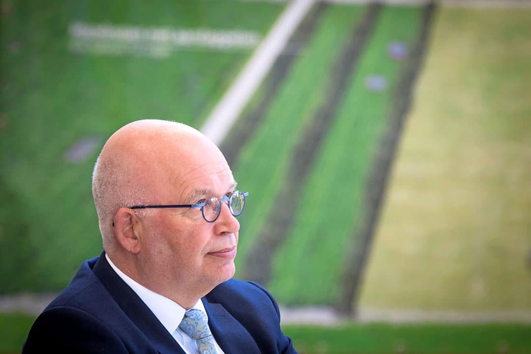 Landbouwminister Henk Staghouwer. Foto: Koos Groenewold