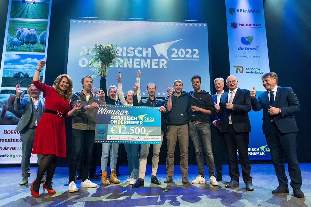 Akkerbouwbedrijf Zonnegoed ging er met de prijs vandoor. - Foto: Koos Groenewold