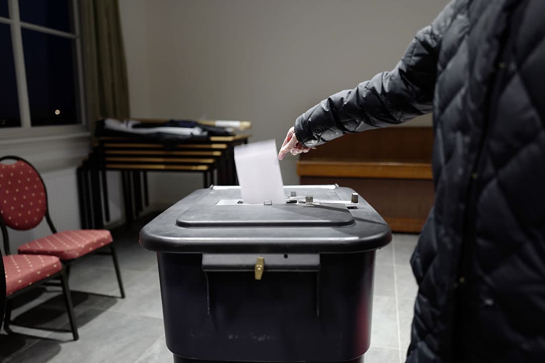 Stemmen tijdens de gemeenteraadsverkiezingen. - Foto: ANP