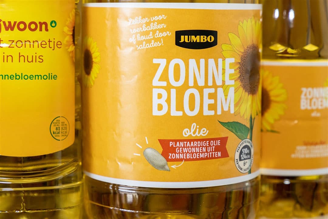 Zonnebloemolie raakt op door oorlog in Oekraïne. Foto: ANP / Hollandse Hoogte / GinoPress