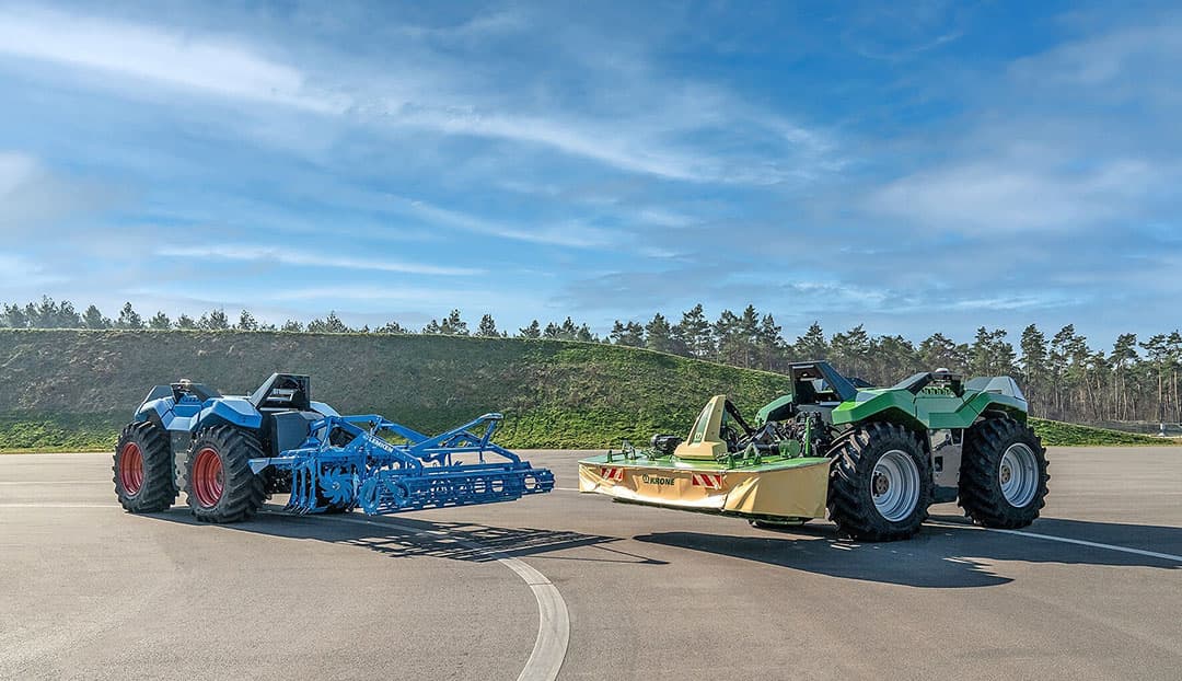 Lemken en Krone gieten het project in vorm onder de naam Combined Powers. - Foto's: Krone/Lemken