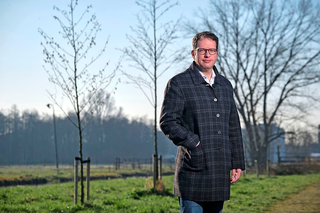 André Hoogendijk: “Krimpen aan den IJssel kon groeien dankzij vertrek van alle boeren.” - Foto: Roel Dijkstra