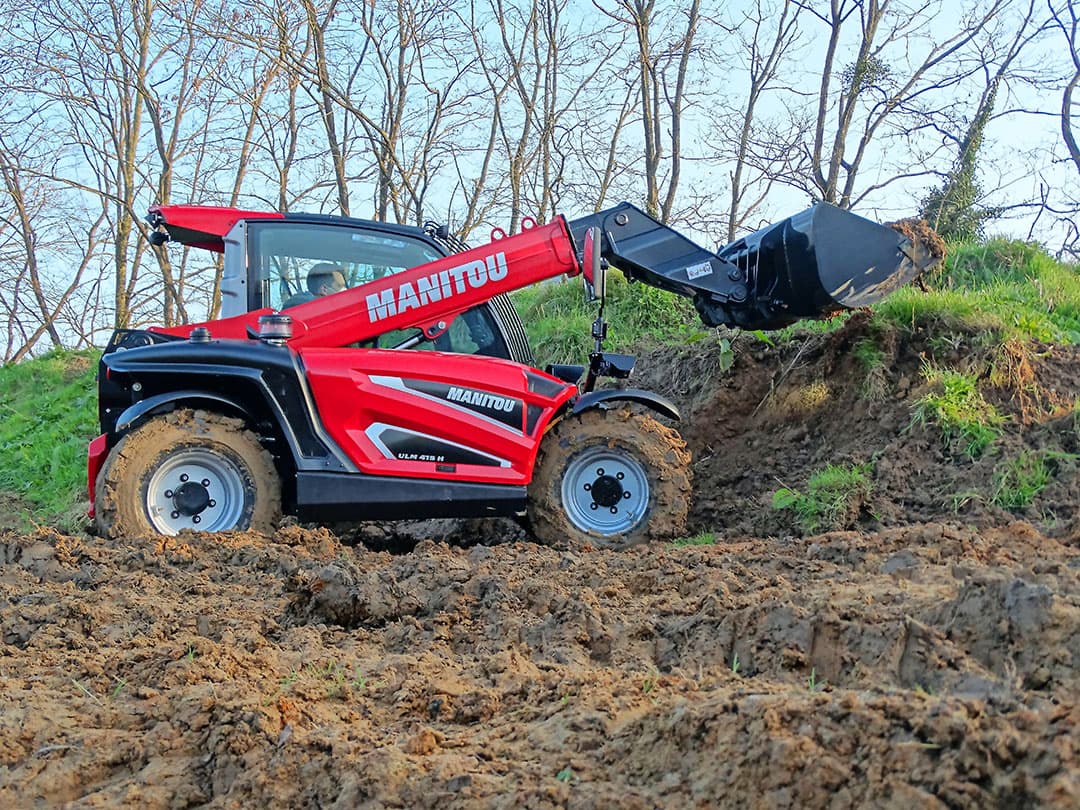 De Manitou ULM is de nieuwe benjamin van Manitou. ULM staat voor Ultra Light Machine. - Foto's: Martijn Knuivers