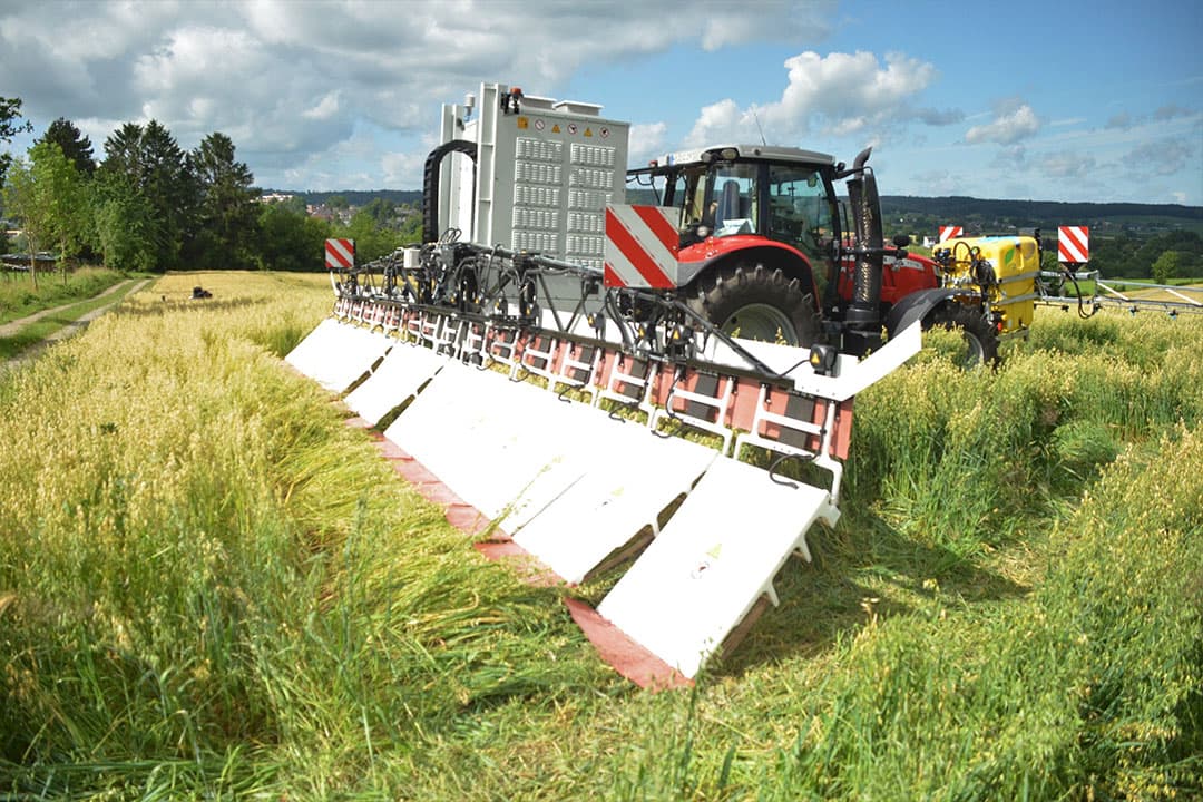 Nucrop is in 2021 ontstaan uit een samenwerking tussen de Australische gewasbeschermingsmiddelenfabrikant Nufarm en het Duitse start-upbedrijf Crop.Zone. - Foto's: Nucrop
