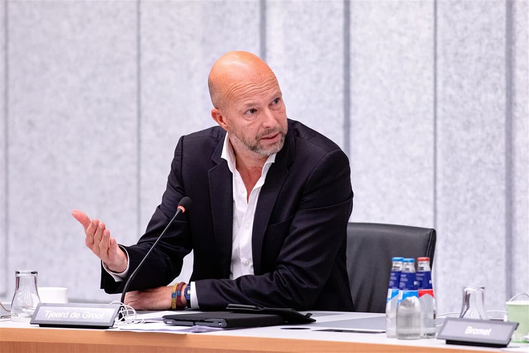 Het zal Tjeerd de Groot niet weer overkomen dat hij staatssecretaris Heijnen niet herkent. Foto: ANP
