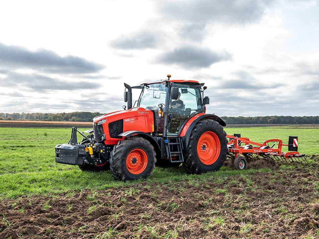 De Kubota M6-001 Utility is later dit jaar te koop. - Foto: Kubota