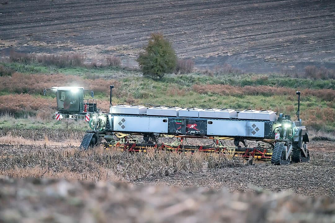 Het idee achter het brede frame, is dat 95% van het perceel onbereden blijft. - Foto's en video's: Nexat