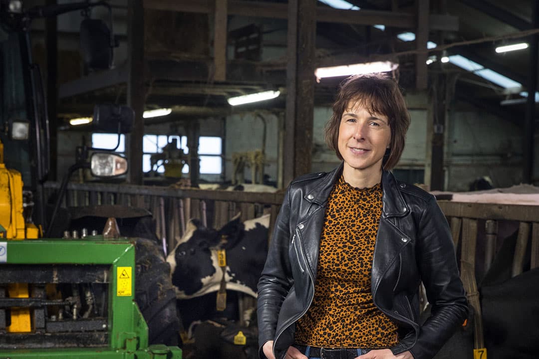 Helma Vermuë (47) is de nieuwe voorzitter van de commissies Vrouw en Bedrijf van LTO en LTO Noord. Ze woont in Warmenhuizen (N.-H.) en heeft met haar man een melkveebedrijf. - Foto's: Koos Groenewold