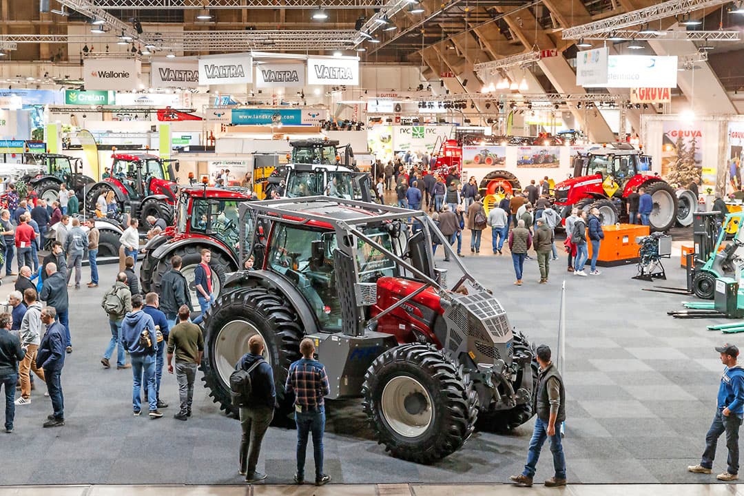 Landbouwbeurs Agribex stond gepland van 8 tot en met 12 december in Brussels Expo (B.). De organisatie verwachtte 90.000 bezoekers verspreid over vijf dagen. - Archieffoto: Agribex