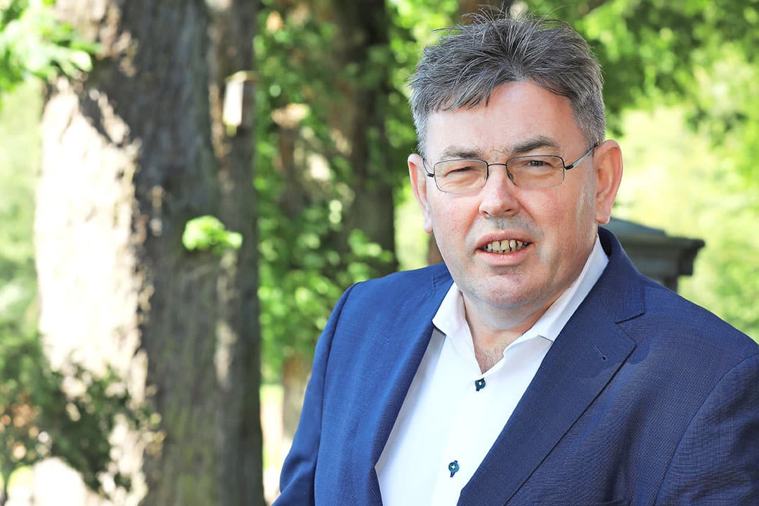 Derk-Jan Eppink van JA21 zegt dat zijn partij “ten koste van alles wil voorkomen dat boeren onder dwang onteigend kunnen worden.” - Foto: Henk Riswick