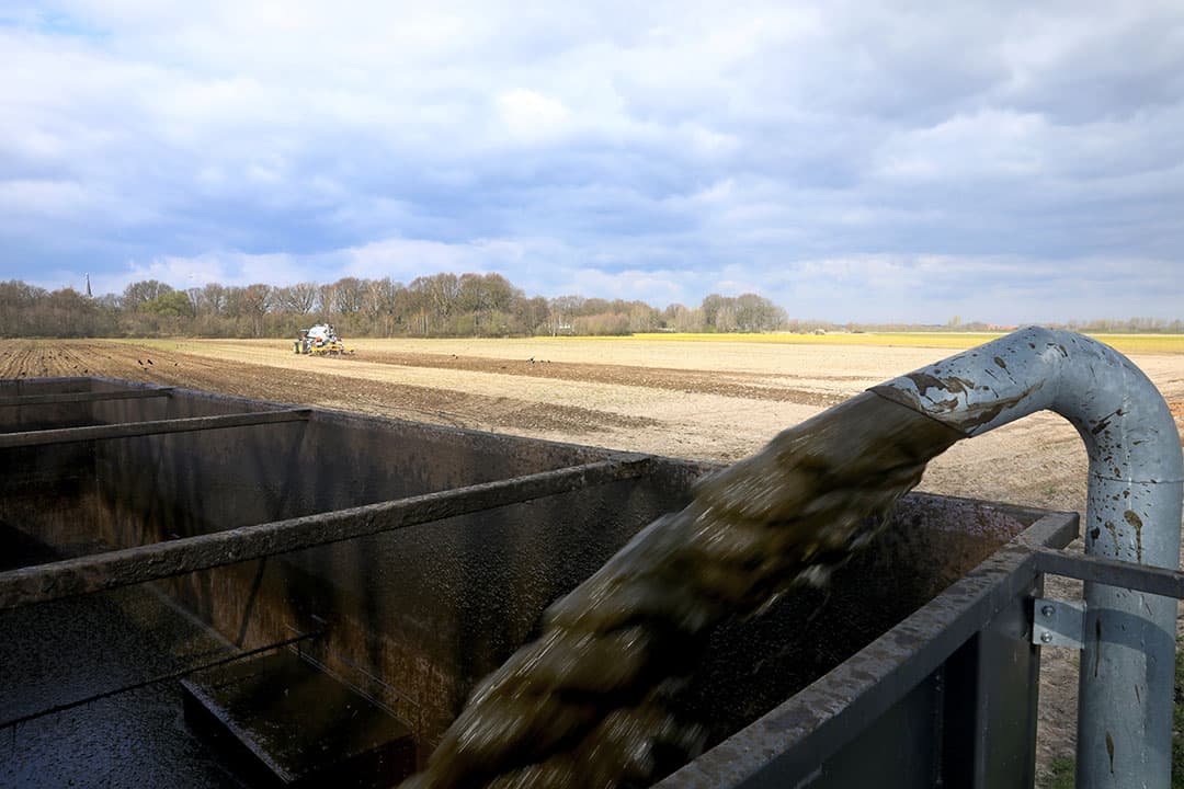 Ammoniak komt vooral vrij uit stallen, mestopslagen, bij de aanwending van (kunst-)mest en bij beweiding. - Foto: Henk Riswick