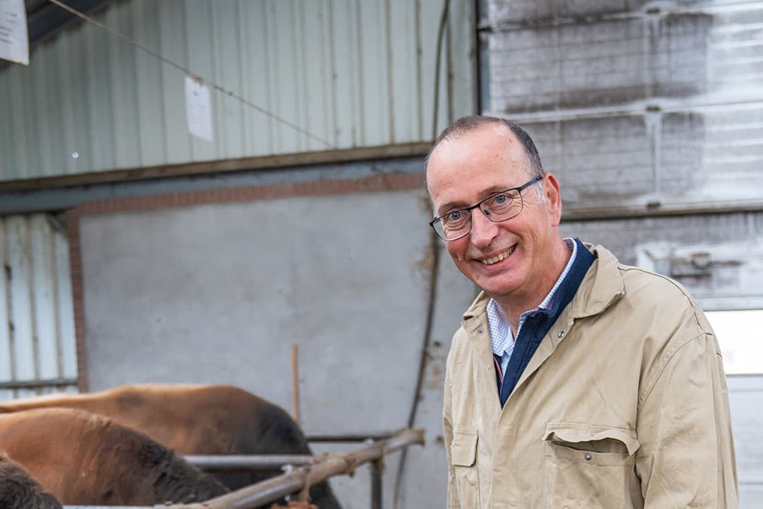 Gerard Scheepens, directeur bij K.I. Samen verwacht dat in 2025 5% van de inseminaties in Nederland met Jersey-sperma is. - Foto: Bert Jansen