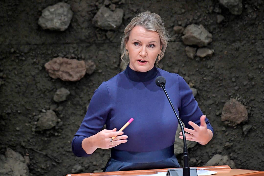 Leonie Vestering van de PVdD. - Foto: ANP