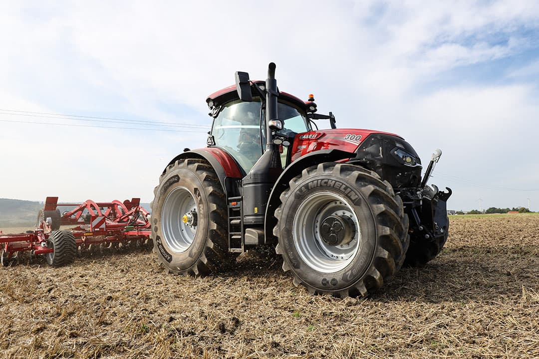 Case IH Optum 300 AFS Connect. - Foto's: Bob Karsten