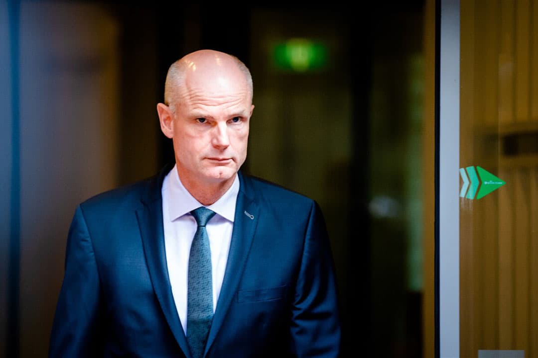 Demissionair minister Stef Blok van Economische Zaken en Klimaat.- Foto: ANP