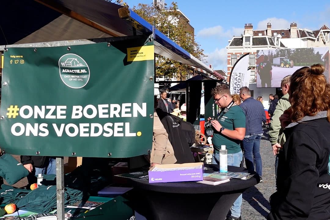 De BoerBurgerBrunch in Utrecht werd bezocht door honderden mensen. - Foto: Misset