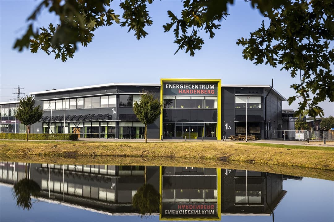 Hoofdkantoor van DGB Energie in Hardenberg. - Foto: ANP