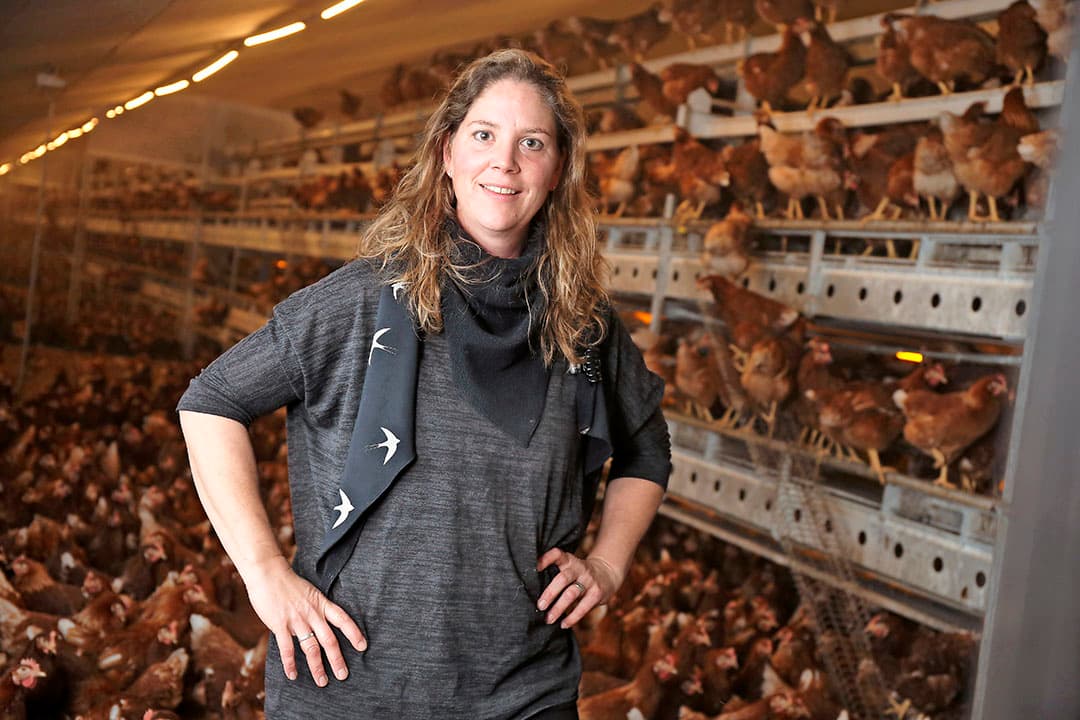 Maud Tomesen: “Ik hoop ervaringsdeskundigen te vinden via het netwerk van andere Nuffield-scholars.” Foto: Hans Prinsen